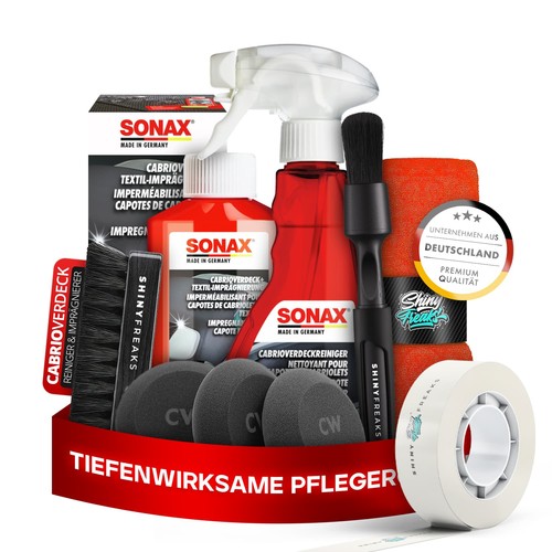 Sonax cabrioverdeck pflege set - cabrioverdeck,
